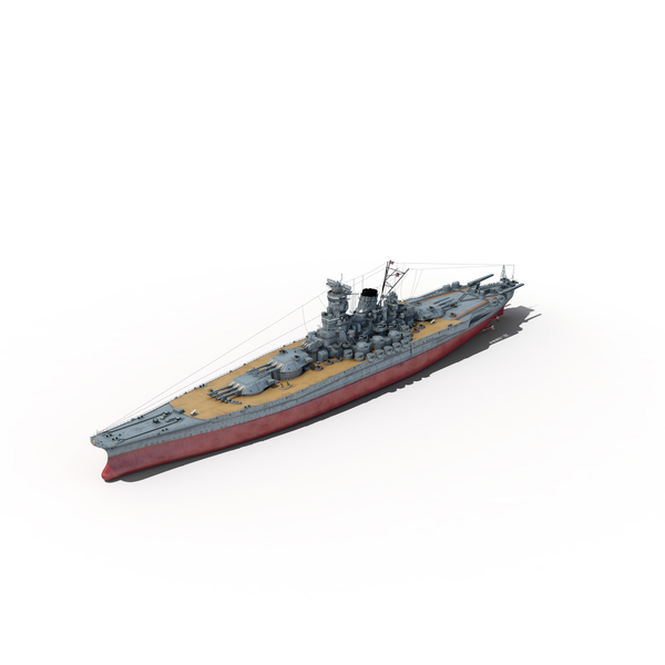 Japanese Battleship Yamato PNG & PSD Images