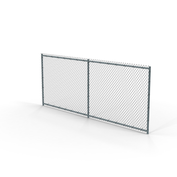 Chain Link Fence Sections PNG & PSD Images