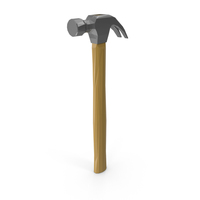 Low Poly Hammer PNG & PSD Images