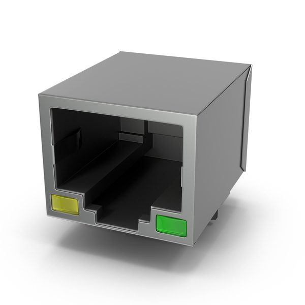 Connector RJ45 F PNG & PSD Images