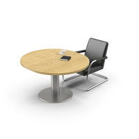 Round Desk PNG & PSD Images
