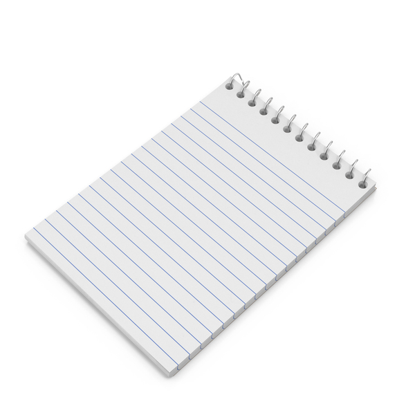 Open Pocket Memo Pad PNG & PSD Images