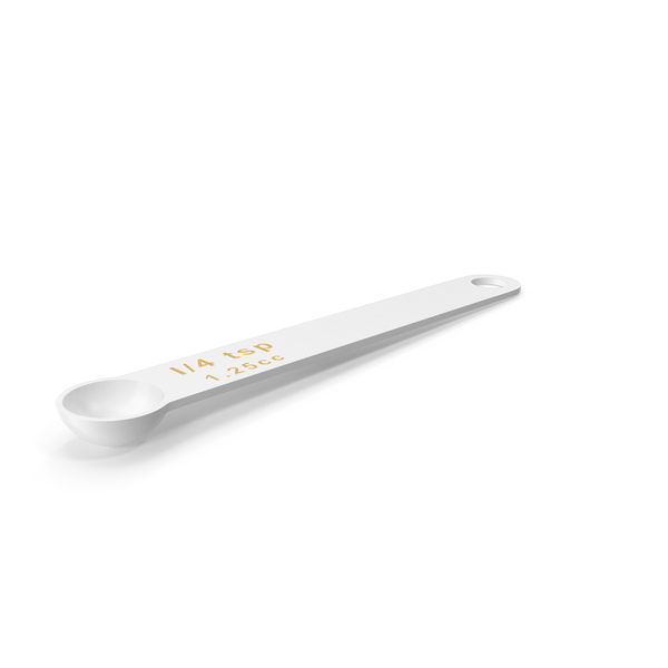 1/4 Teaspoon Plastic Measuring Spoon PNG & PSD Images