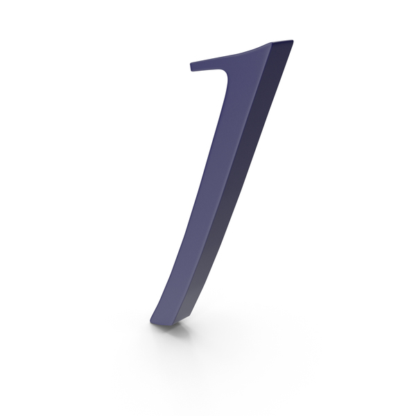 1 Dark Blue Number PNG Images & PSDs for Download | PixelSquid - S11558592C