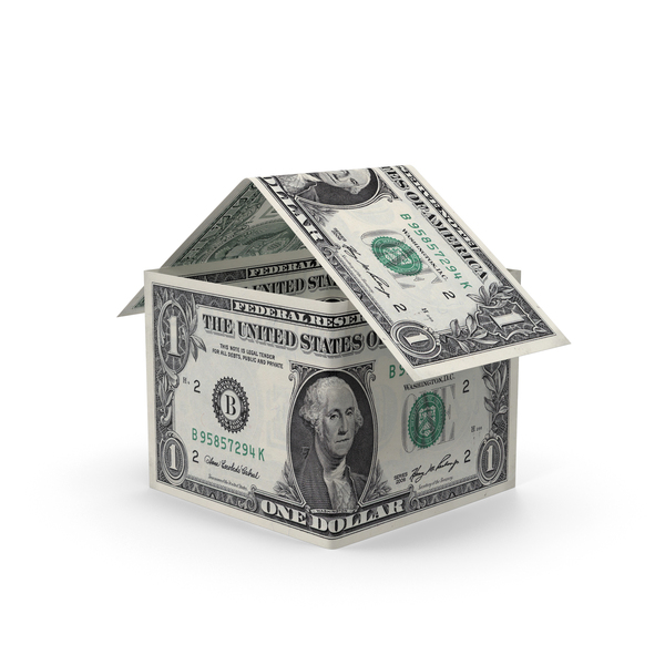 1 Dollar Bill House PNG Images & PSDs for Download | PixelSquid ...