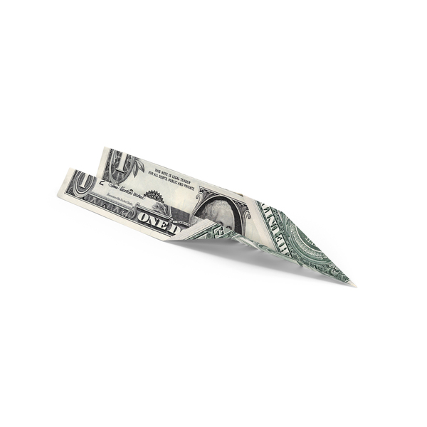 Usa Banknote: 1 Dollar Bill Paper Airplane PNG & PSD Images Usa Banknote: 1 Dollar Bill Paper Airplane PNG & PSD Images