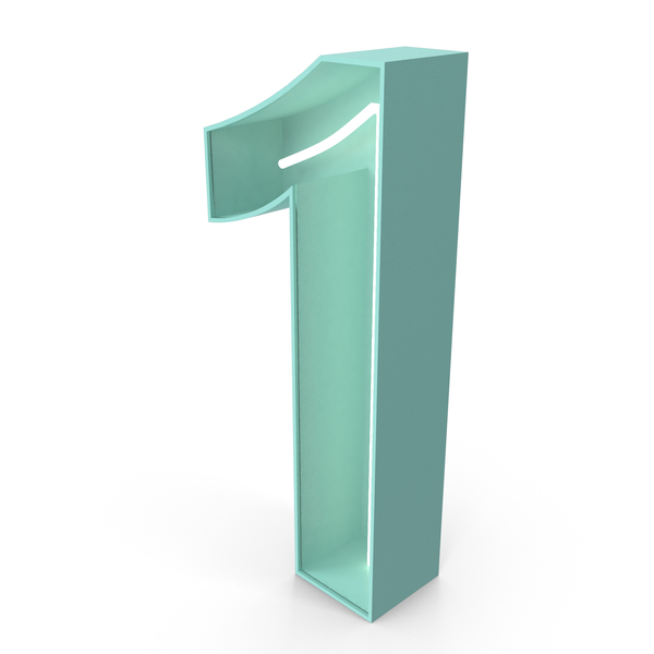 Neon Light: 1 Number PNG & PSD Images Neon Light: 1 Number PNG & PSD Images