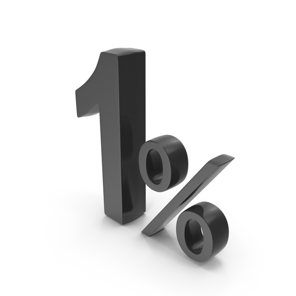 Number: 1 Percent Black PNG & PSD Images Number: 1 Percent Black PNG & PSD Images