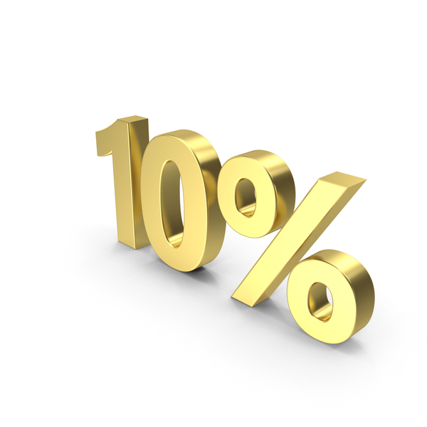 Mathematical Symbols: 10 Percent Sign PNG & PSD Images