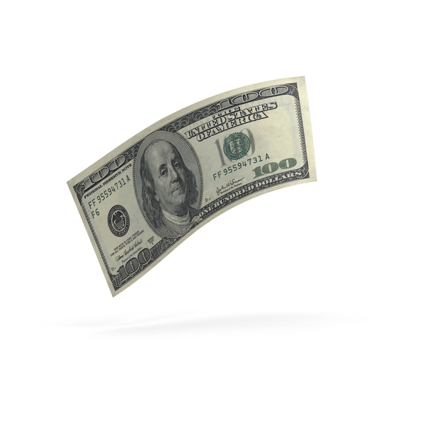 Usa Banknote: 100 Dollar Bill PNG & PSD Images