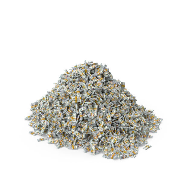 Banknote: 100 Dollar Huge Pile PNG & PSD Images