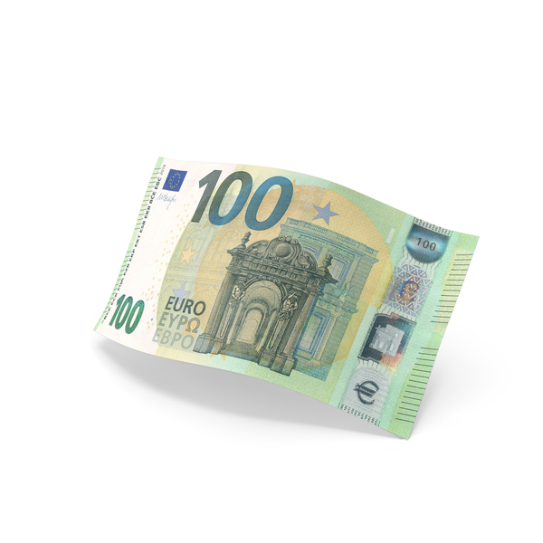 Currency: 100 Euro Money Slant Falling Note PNG & PSD Images Currency: 100 Euro Money Slant Falling Note PNG & PSD Images