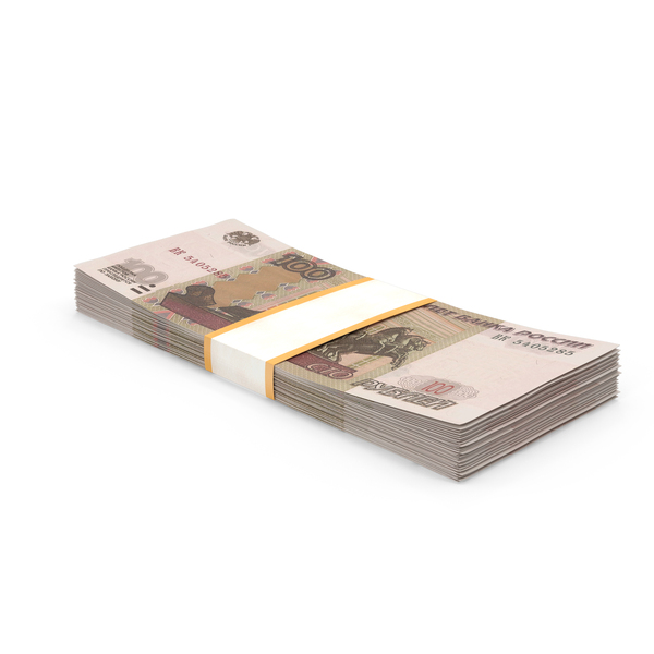 Russian Banknote: 100 Ruble note PNG & PSD Images