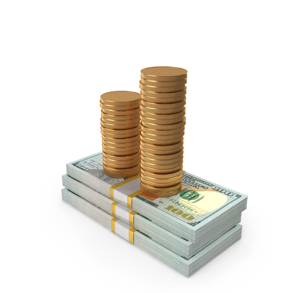 One Hundred Bill: 100 US Dollar Money Notes With Gold Coins PNG & PSD Images One Hundred Bill: 100 US Dollar Money Notes With Gold Coins PNG & PSD Images