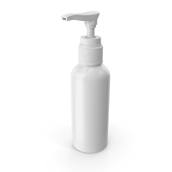 Liquid Soap Dispenser: 100ml Pump Bottle PNG & PSD Images