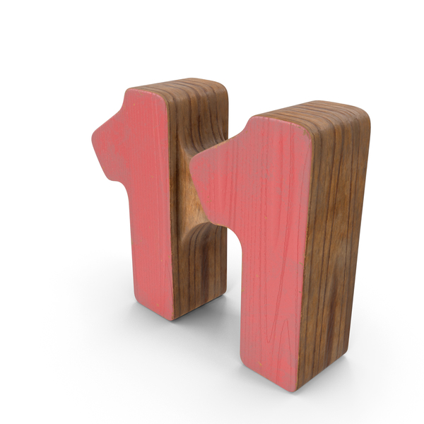 Number: 11 Wooden with Paint PNG & PSD Images