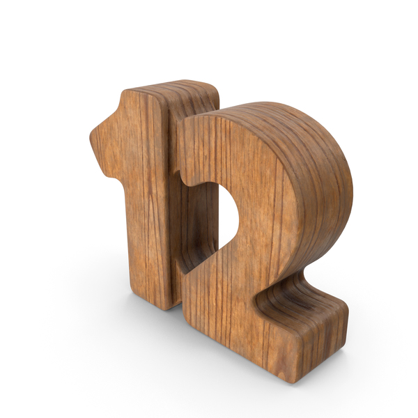 12 Wooden Number PNG & PSD Images 12 Wooden Number PNG & PSD Images
