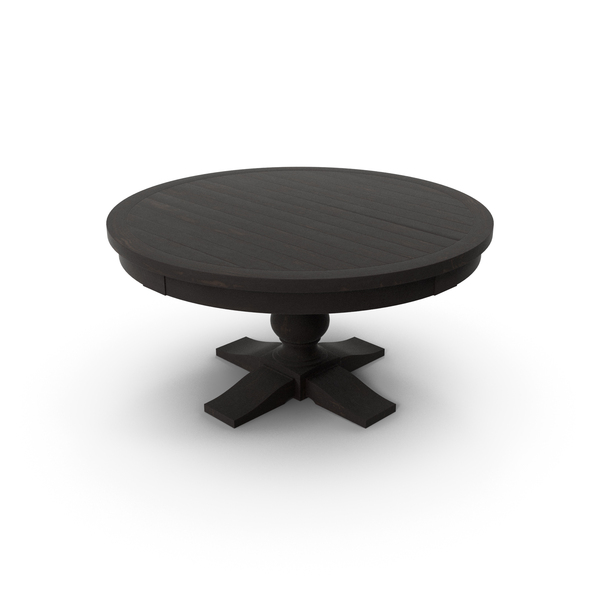 17TH C. MONASTERY ROUND DINING TABLE BLACK PNG & PSD Images 17TH C. MONASTERY ROUND DINING TABLE BLACK PNG & PSD Images