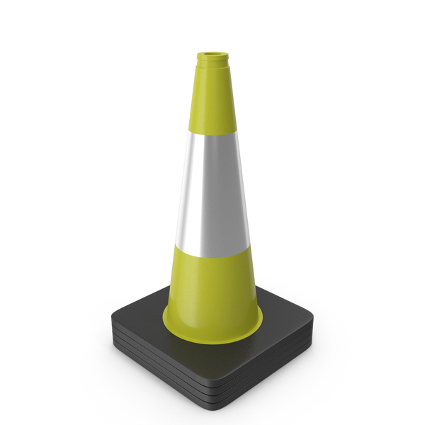 Cones: 18 Inch Traffic Cone With Reflector, Black Yellow PNG & PSD Images Cones: 18 Inch Traffic Cone With Reflector, Black Yellow PNG & PSD Images