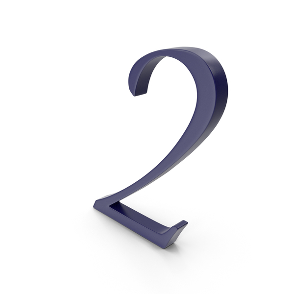 2 Dark Blue Number PNG & PSD Images 2 Dark Blue Number PNG & PSD Images