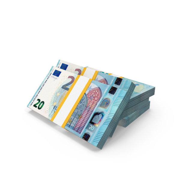 Currency: 20 Euro Money Notes Lots On Ground Arrange PNG & PSD Images