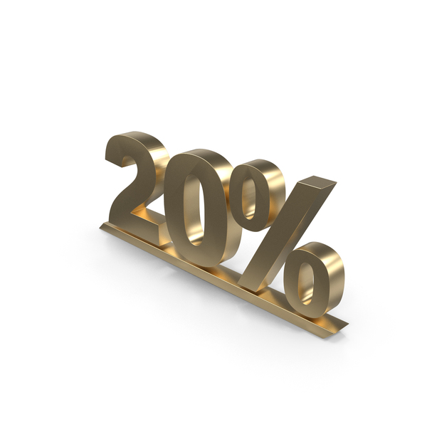 Fifty Sale. Gold: 20 Percent Symbol PNG & PSD Images Fifty Sale. Gold: 20 Percent Symbol PNG & PSD Images