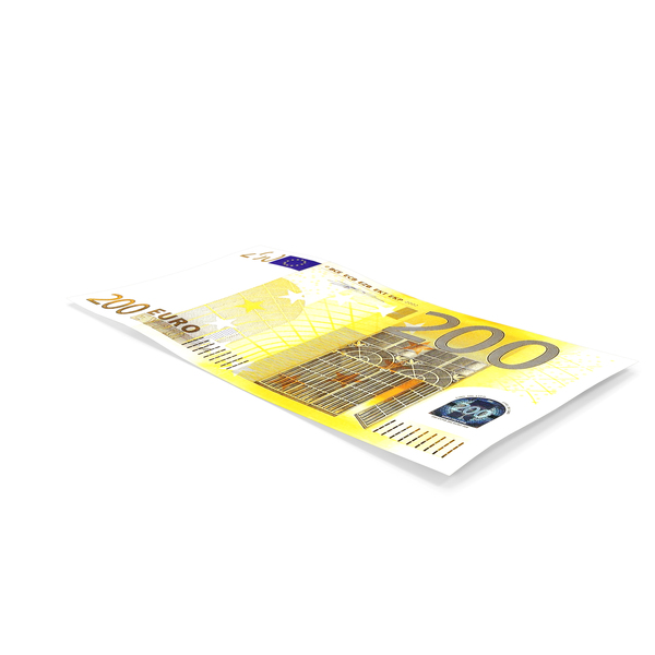 Sign: 200 Euro Banknote PNG & PSD Images Sign: 200 Euro Banknote PNG & PSD Images