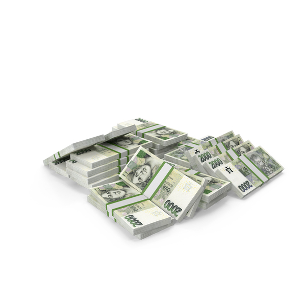 Currency: 2000 Czech Korun Money Lots Arranged PNG & PSD Images Currency: 2000 Czech Korun Money Lots Arranged PNG & PSD Images