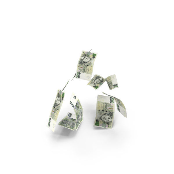 Currency: 2000 Czech Korun Money Notes Falling Bill PNG & PSD Images Currency: 2000 Czech Korun Money Notes Falling Bill PNG & PSD Images