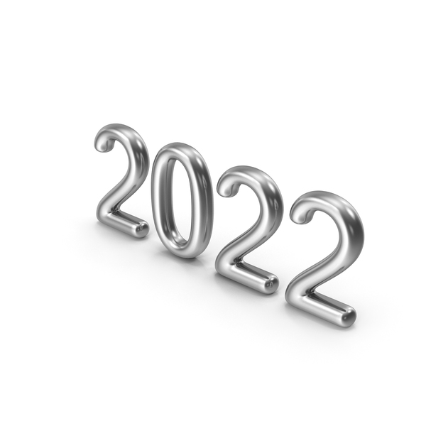 Number: 2022 Silver PNG & PSD Images Number: 2022 Silver PNG & PSD Images