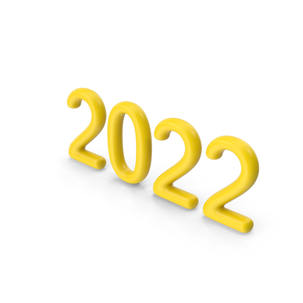 Number: 2022 Yellow PNG & PSD Images Number: 2022 Yellow PNG & PSD Images