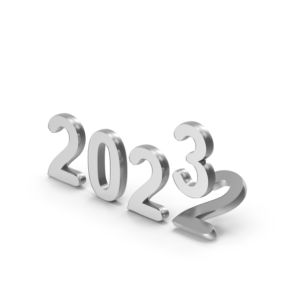 New Year's Letters: 2023 Number Black To Metal PNG & PSD Images New Year's Letters: 2023 Number Black To Metal PNG & PSD Images