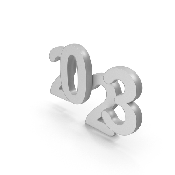 New Year's Letters: 2023 Number Gray PNG & PSD Images New Year's Letters: 2023 Number Gray PNG & PSD Images