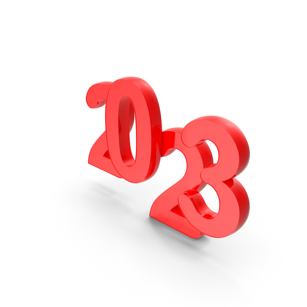 New Year's Letters: 2023 Number Red PNG & PSD Images New Year's Letters: 2023 Number Red PNG & PSD Images