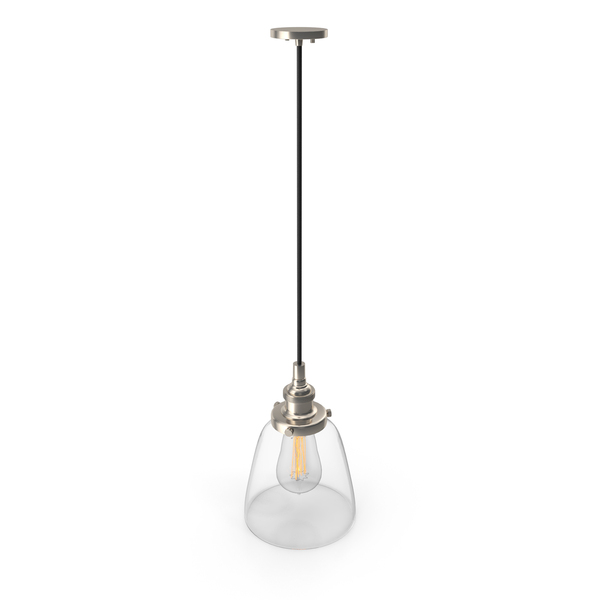 Chandelier: 20th Century Factory Filament Clear Glass Cloche Pendant PNG & PSD Images Chandelier: 20th Century Factory Filament Clear Glass Cloche Pendant PNG & PSD Images