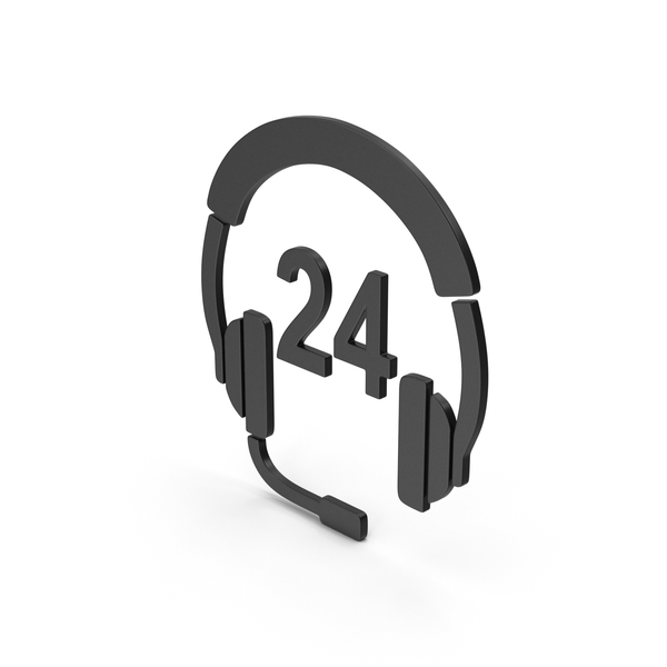 Logo: 24 Hour Support Black Symbol PNG & PSD Images Logo: 24 Hour Support Black Symbol PNG & PSD Images