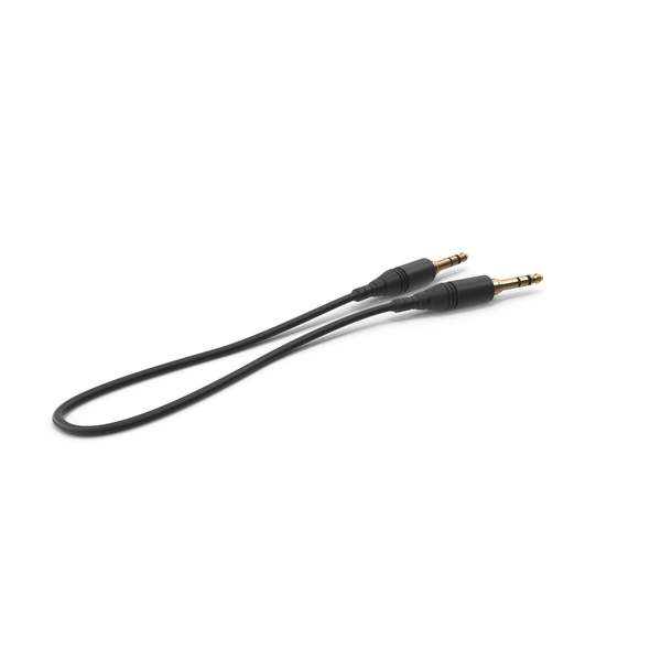 3.5 mm Audio Cable PNG & PSD Images 3.5 mm Audio Cable PNG & PSD Images