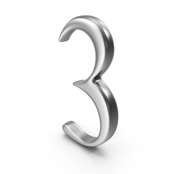 Language: 3 Chrome PNG & PSD Images