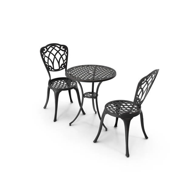 Chair: 3 Piece Bistro Outdoor Patio Set PNG & PSD Images Chair: 3 Piece Bistro Outdoor Patio Set PNG & PSD Images