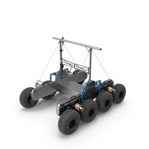 Planetary: 3D Mars Exploration Science Rover PNG & PSD Images