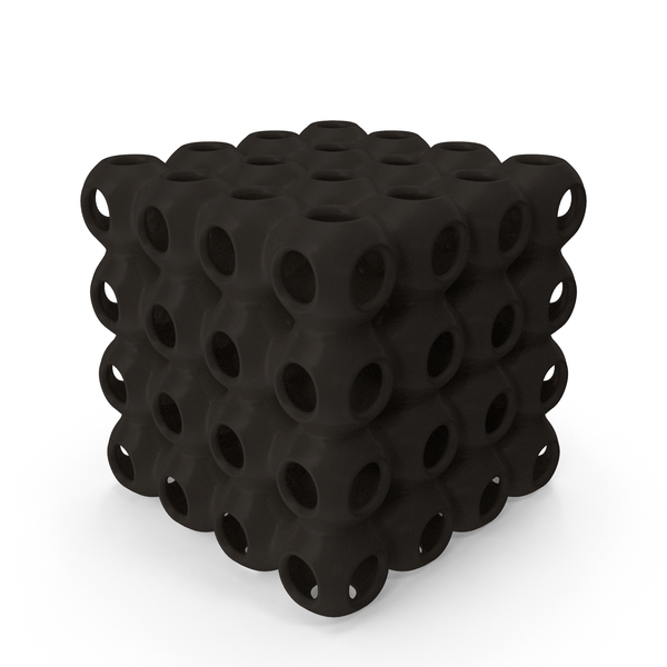 Abstract Sculpture: 3d Printed Object 008 PNG & PSD Images