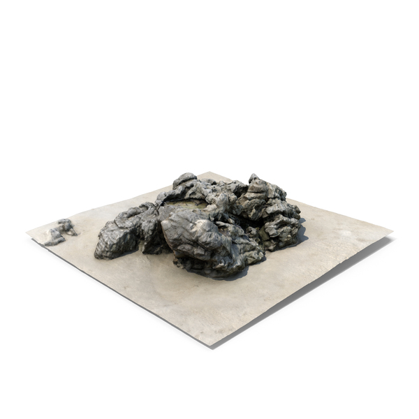 3D Rock Scan PNG & PSD Images 3D Rock Scan PNG & PSD Images