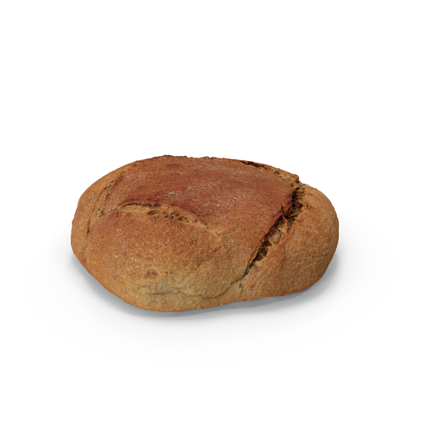 Rye: 3d Scan Bread PNG & PSD Images Rye: 3d Scan Bread PNG & PSD Images