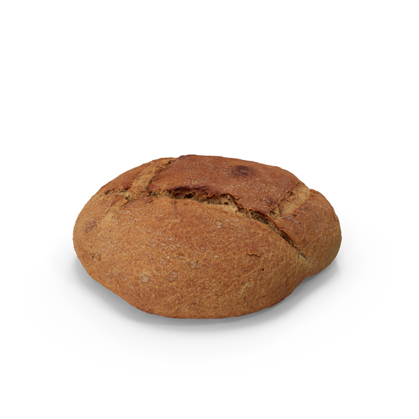 Rye: 3d Scan Bread PNG & PSD Images Rye: 3d Scan Bread PNG & PSD Images