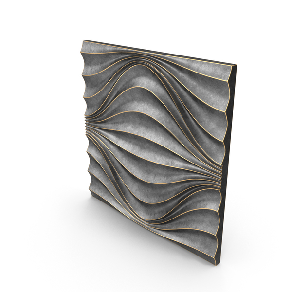 Panelling: 3D Wall Panel Circular Wave Metall PNG & PSD Images Panelling: 3D Wall Panel Circular Wave Metall PNG & PSD Images