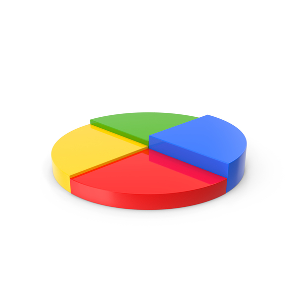 4 Piece Pie Chart PNG Images & PSDs for Download | PixelSquid - S118772411