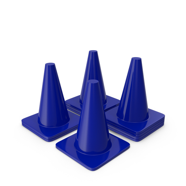 Cones: 5 Inch Traffic Cone Blue PNG & PSD Images Cones: 5 Inch Traffic Cone Blue PNG & PSD Images