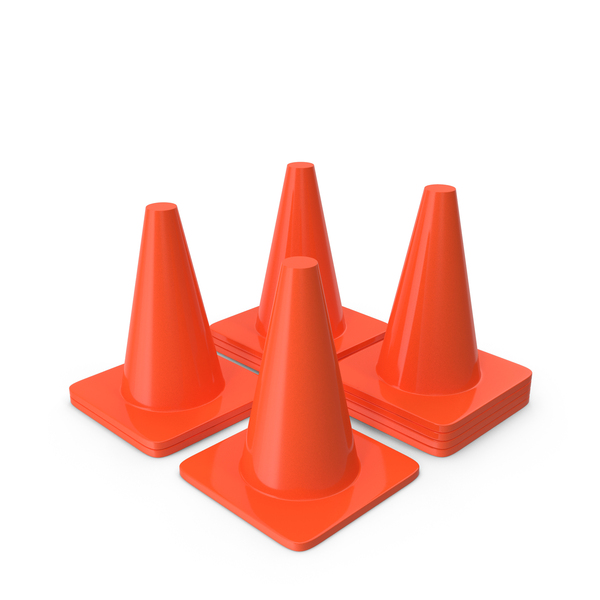 5 Inch Traffic Cones PNG & PSD Images