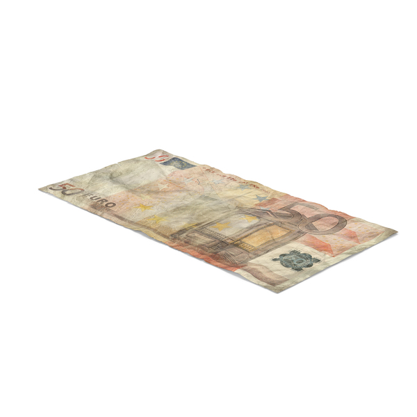 50 Euro Bill Distressed PNG & PSD Images 50 Euro Bill Distressed PNG & PSD Images