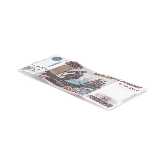 Russian Banknote: 500 Ruble Note PNG & PSD Images Russian Banknote: 500 Ruble Note PNG & PSD Images